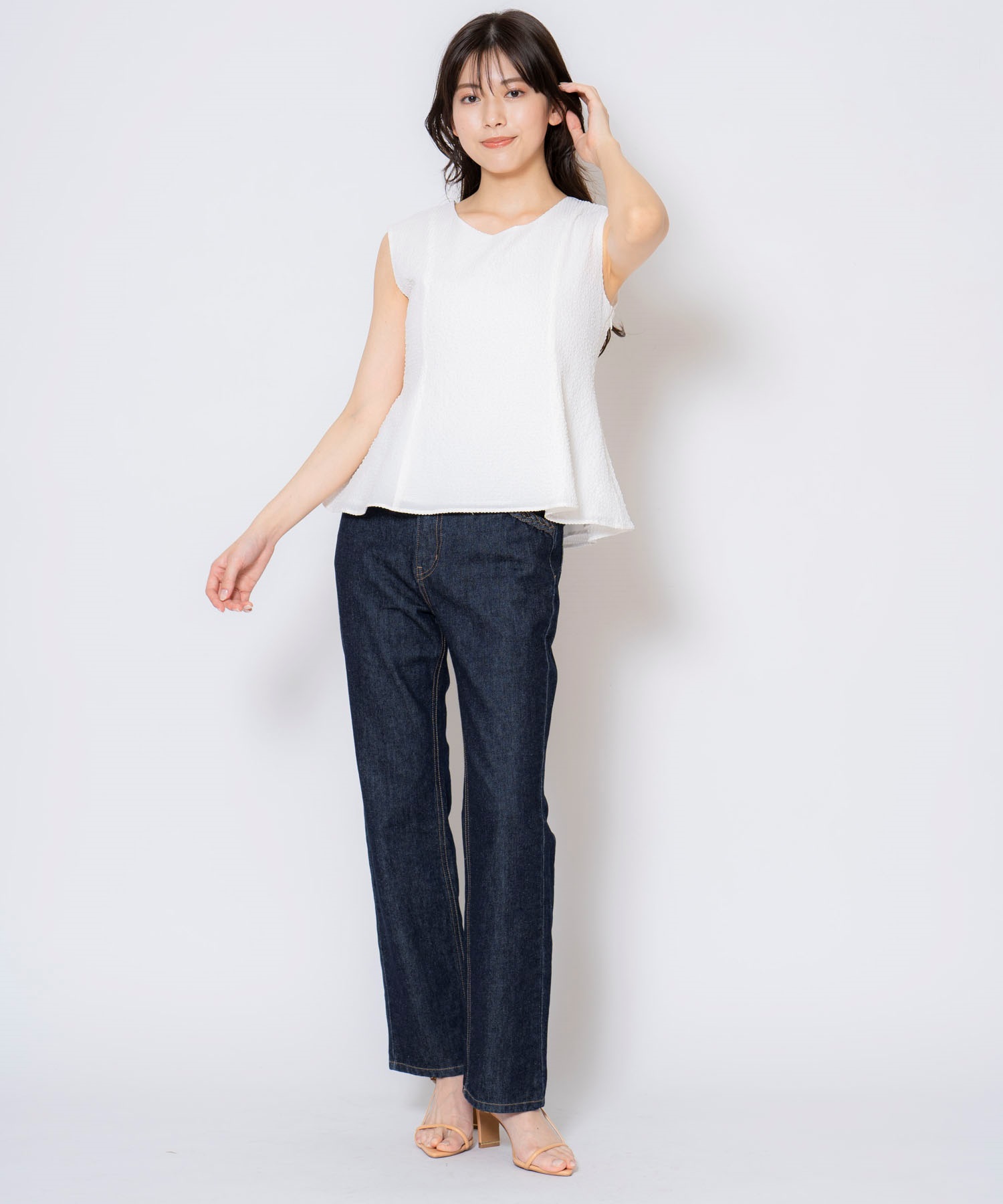 デニムパンツ(73インディゴ-Ｓ)