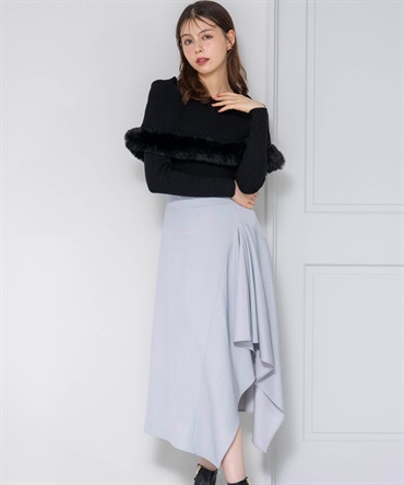 アシメヘムスカート