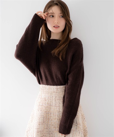 ２ＷＡＹアンゴララクーン混ニット(81チャ-フリー)