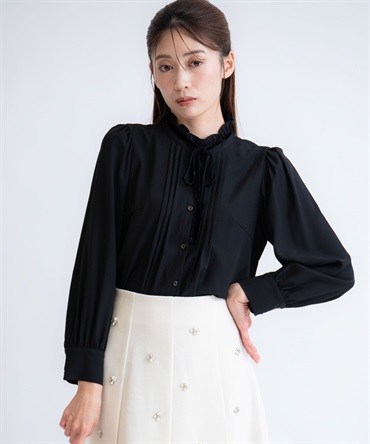 ２ＷＡＹボウタイブラウス(00ブラック-フリー)