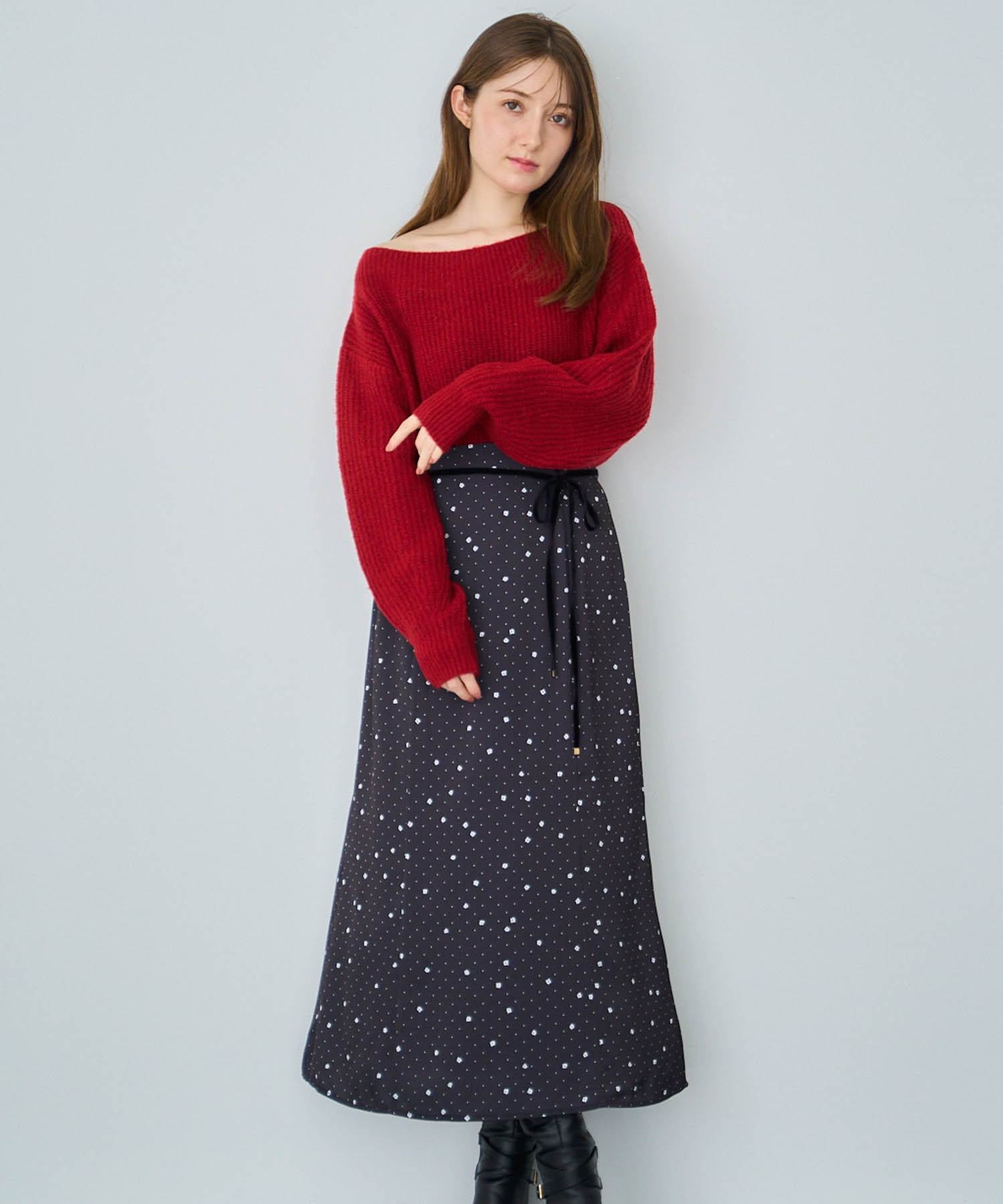 アソートサテンナロースカート(00ブラック-Ｓ)