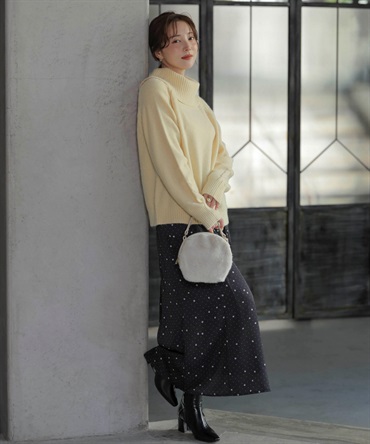 アソートサテンナロースカート