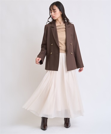 メローフリルシアースカート(01オフホワイト-Ｍ)