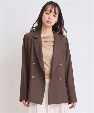 ウールダブルブレストジャケット