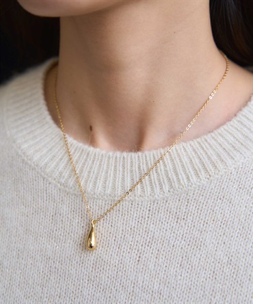 ドロップモチーフネックレス