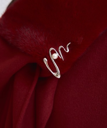 ニュアンスパールブローチ