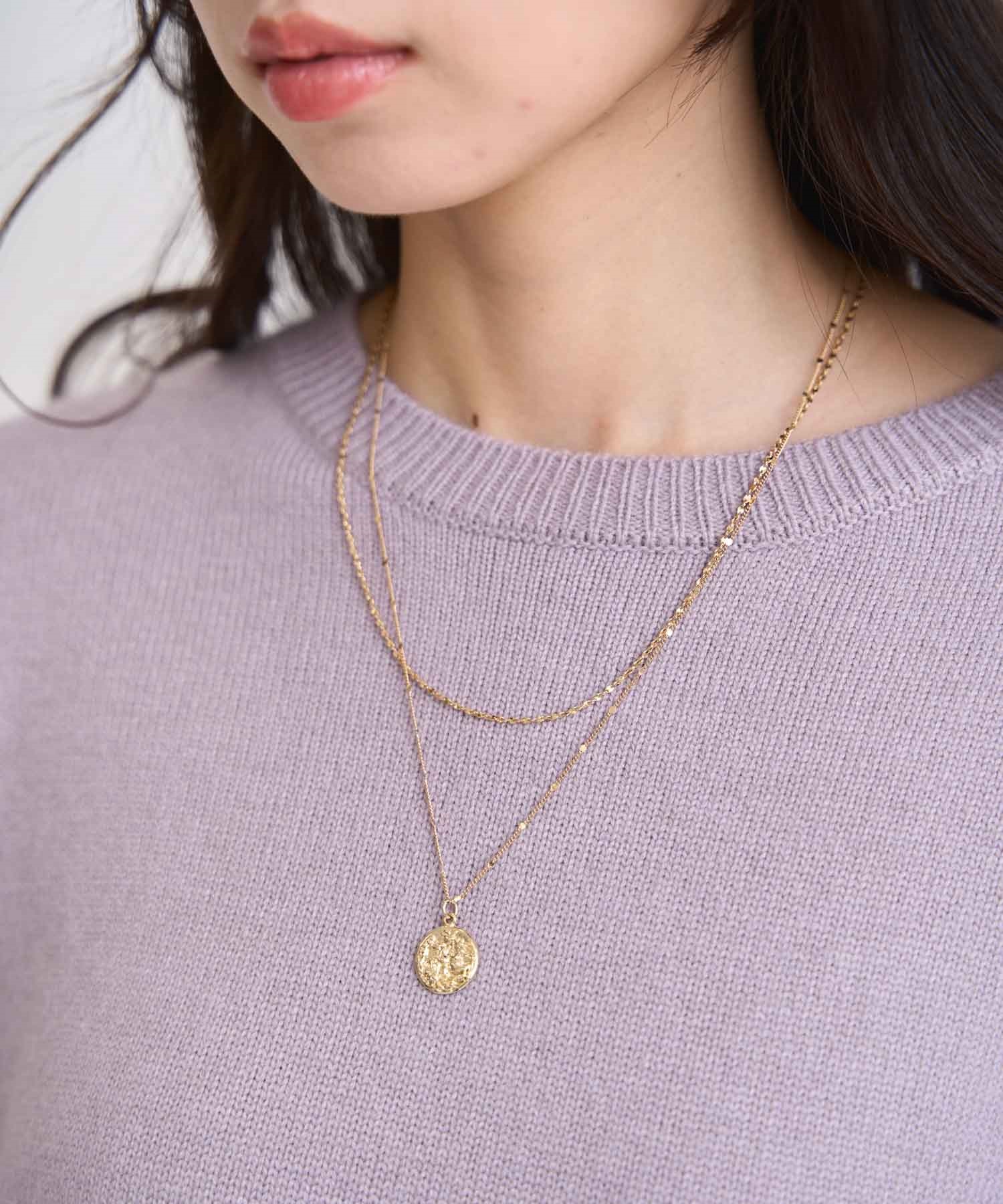 ２連コインネックレス