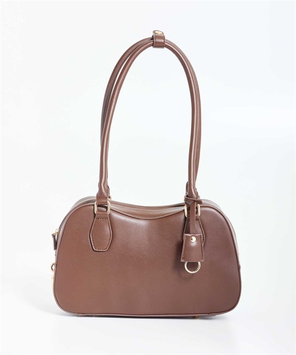 カーブラインボストンバッグ