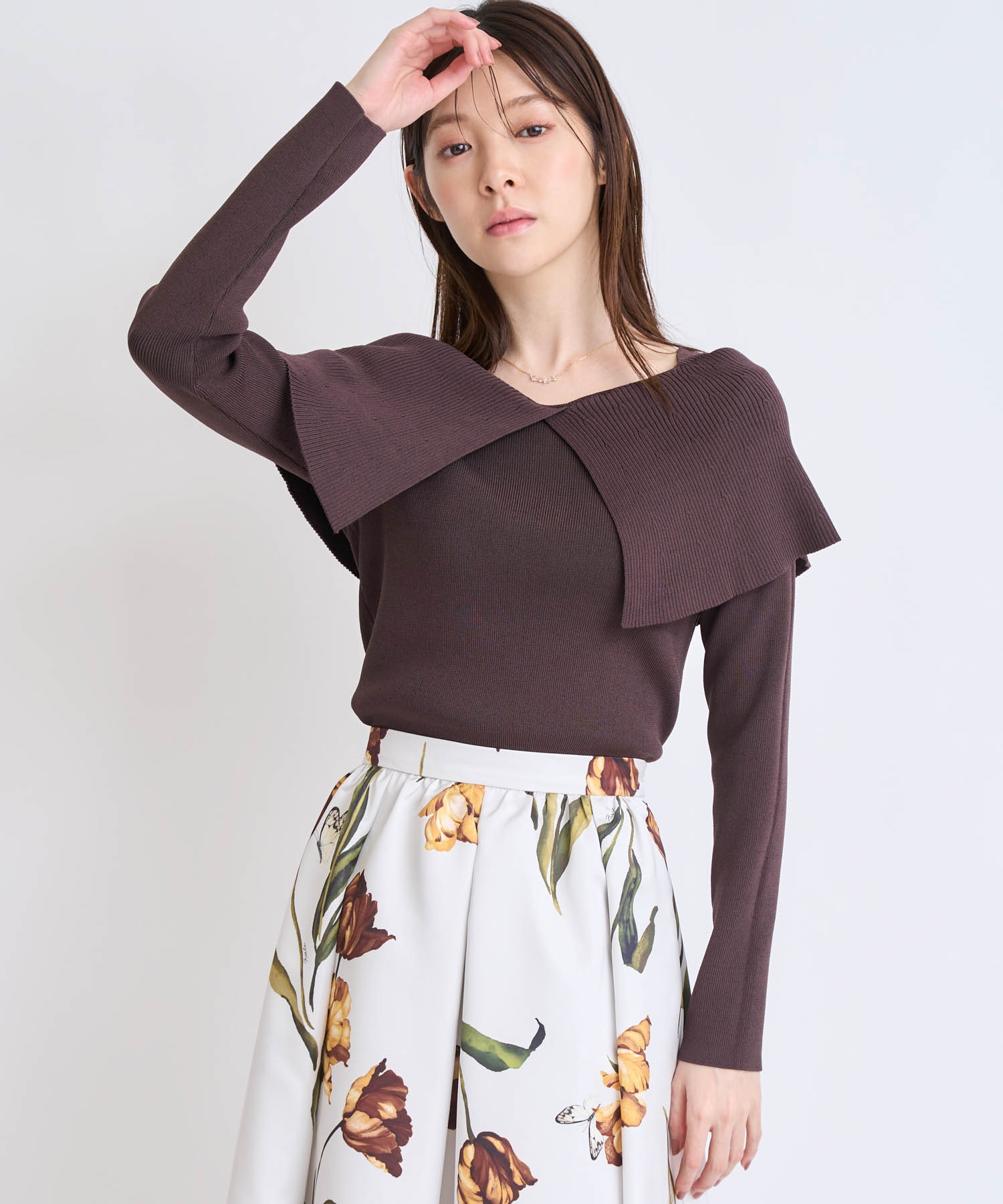 【予約】ビッグカラーニット(81チャ-フリー-1月中旬ごろのお届け)