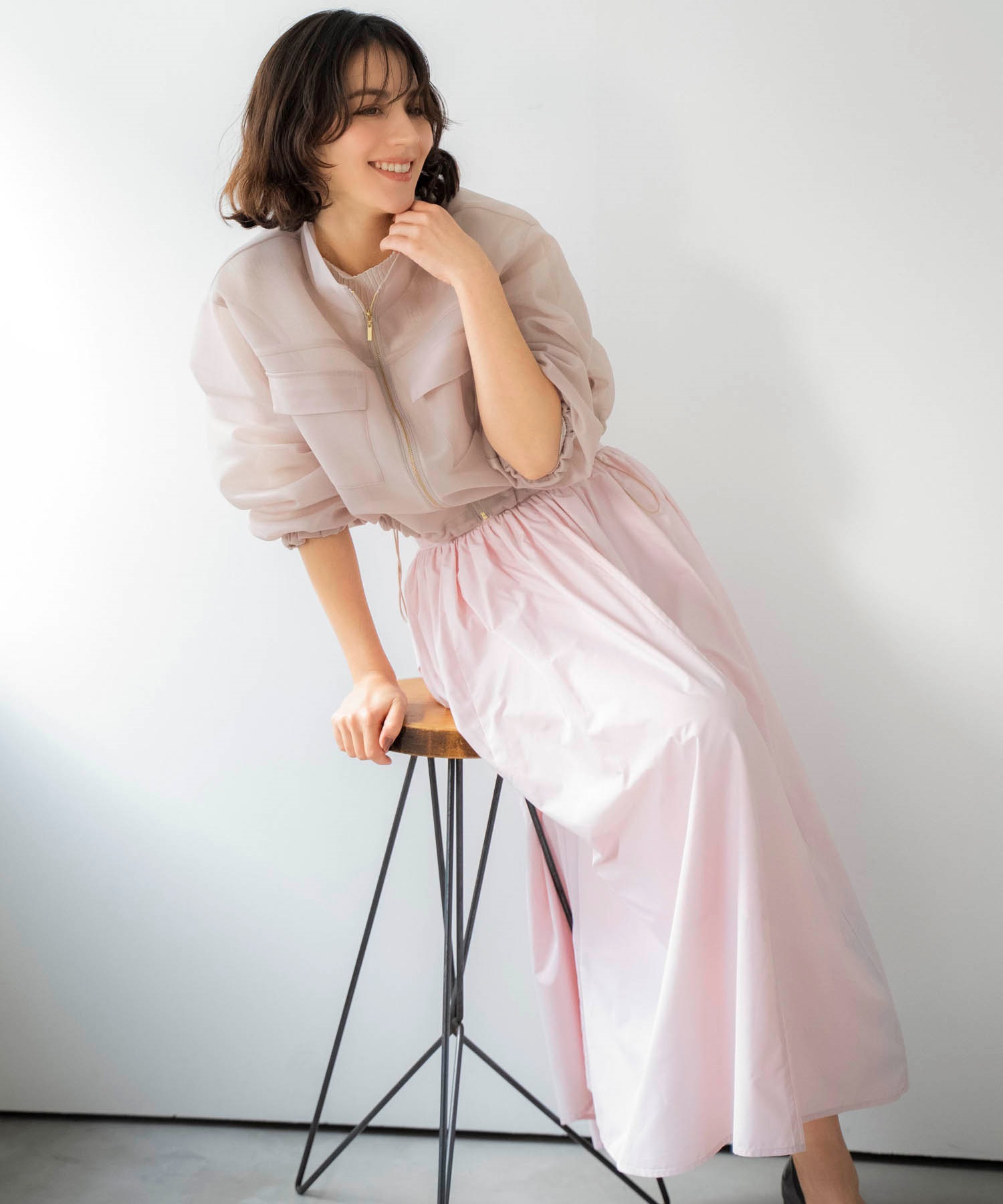 アソートギャザーフレアスカート