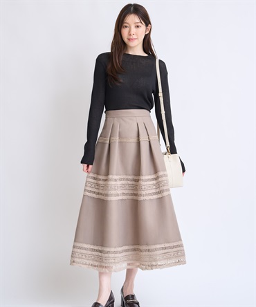 ダンボールフレアスカート(85モカ-Ｓ)