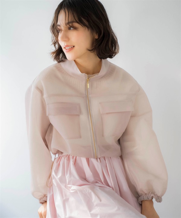 シアーダンボールブルゾン