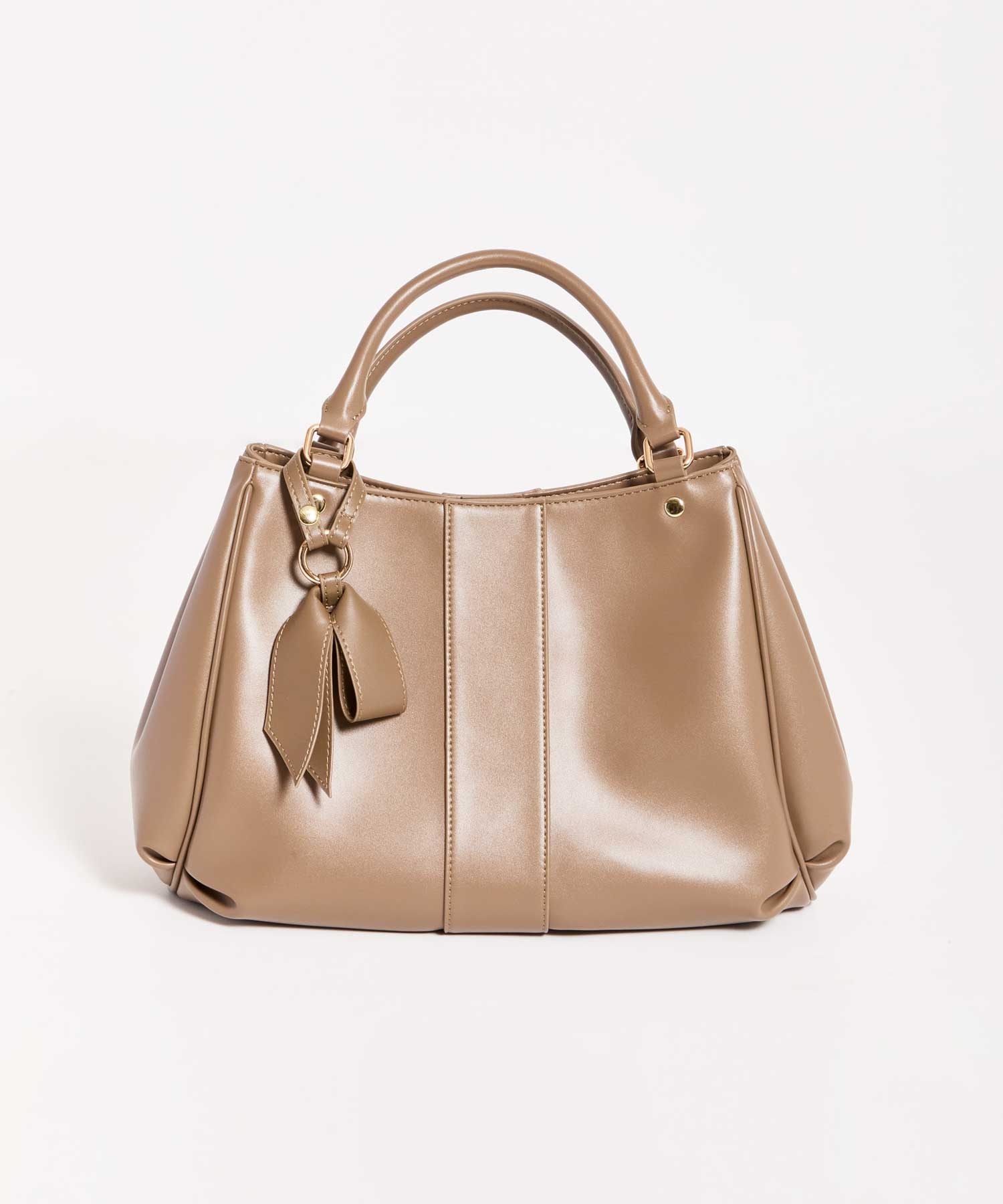 モチーフ付き２ＷＡＹショルダーバッグ(85モカ-フリー)