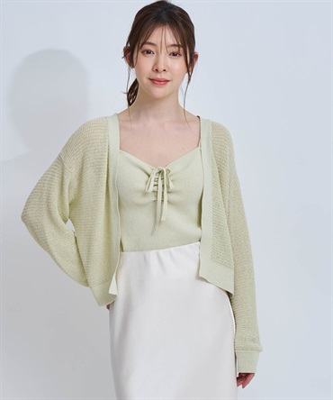 【予約】デザインキャミニットアンサンブル