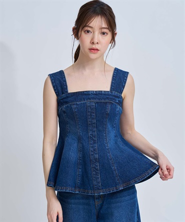 【予約】デニムビスチェ