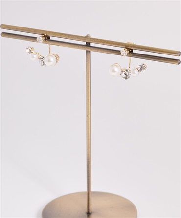 【予約】パールビジュードロップピアス